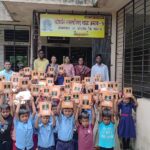 शैक्षणिक साहित्य वाटप २०२५ – रा. जी. प. मराठी मुलांची आणि मुलींची शाळा क्रमांक-७, श्रीवर्धन