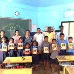 शैक्षणिक साहित्य वाटप २०२५ – रा. जी. प. मराठी मुलांची आणि मुलींची शाळा, नागलोली