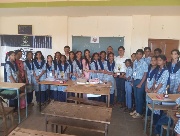 गणित शिक्षणात नवचैतन्य : श्री. मो. सो. विद्यालय बोर्ली पंचतन बोर्ली पंचतन येथे आशिर्वाद फाउंडेशनची मॅथ्स प्रीमियर लीग